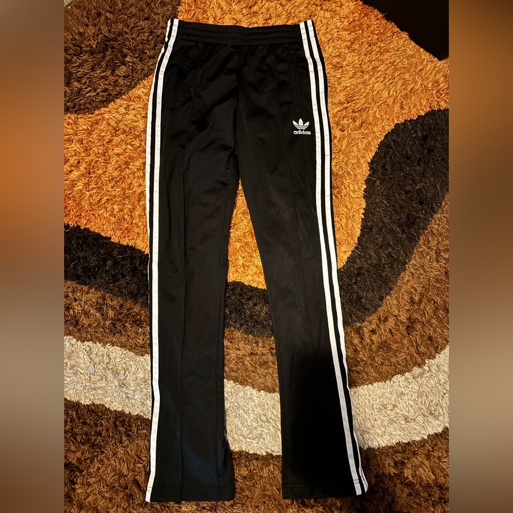 Adidas, Black & White, Skinny, Track Pants